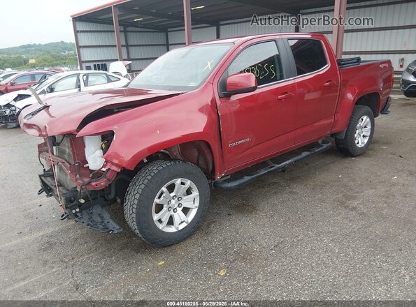1GCGTCEN0K1280298 2019 CHEVROLET COLORADO Red Przód lewy