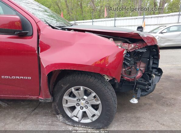 1GCGTCEN0M1133384 2021 CHEVROLET COLORADO Бордовый 