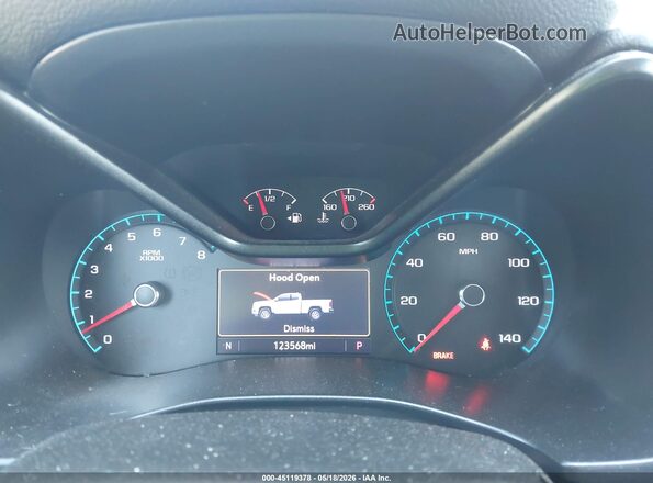 1GCGTCEN2K1208230 2019 CHEVROLET COLORADO Black Widok tylnych siedzeń