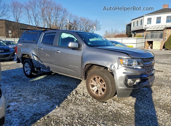 1GCGTCEN2M1294111 2021 CHEVROLET COLORADO Серый Передняя правая четверть