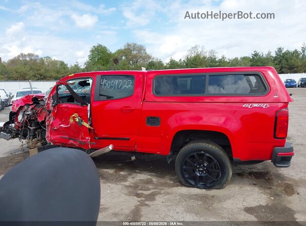 1GCGTCEN3L1214023 2020 CHEVROLET COLORADO Red Widok wnętrza 360 stopni