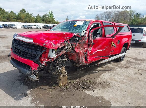 1GCGTCEN3L1214023 2020 CHEVROLET COLORADO Red Przód lewy