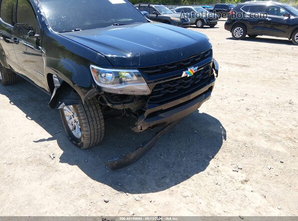 1GCGTCEN3N1322676 2022 CHEVROLET COLORADO Black Front view