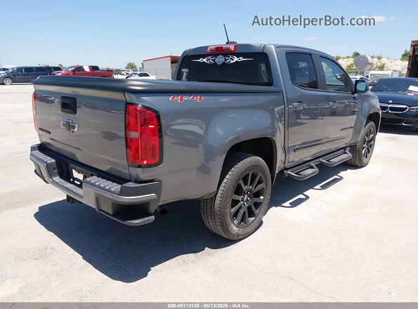 1GCGTCEN5K1346991 2019 CHEVROLET COLORADO Серый Задняя правая четверть