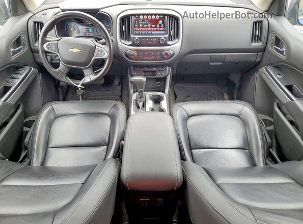 1GCGTCEN6J1198574 2018 CHEVROLET COLORADO Blue Widok deski rozdzielczej