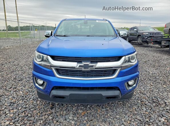 1GCGTCEN6J1198574 2018 CHEVROLET COLORADO Blue Widok z przodu