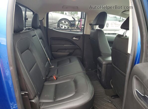 1GCGTCEN6J1198574 2018 CHEVROLET COLORADO Blue Widok tylnych siedzeń
