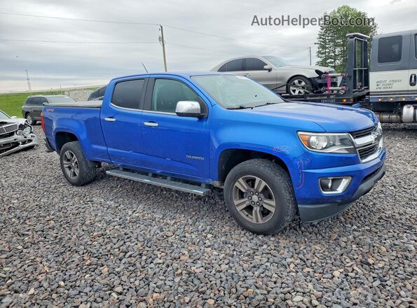 1GCGTCEN6J1198574 2018 CHEVROLET COLORADO Blue Przód prawy