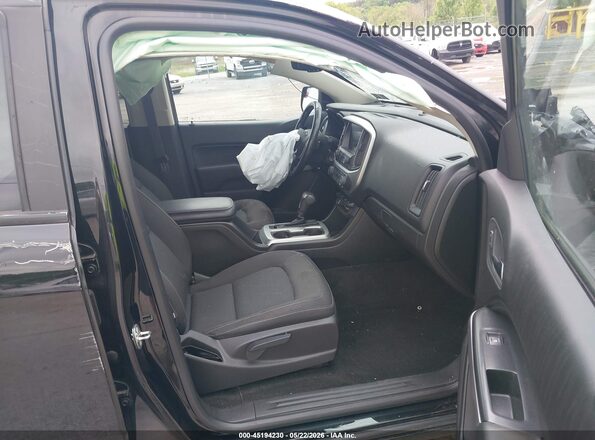 1GCGTCEN8J1296991 2018 CHEVROLET COLORADO Black Widok wnętrza z przodu