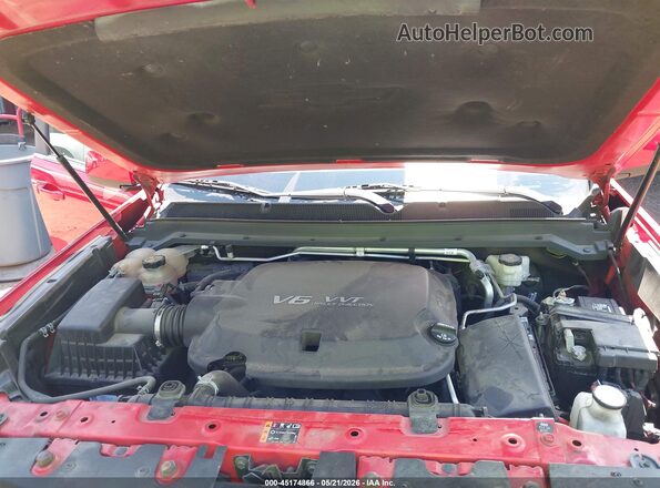 1GCGTCEN8K1106818 2019 CHEVROLET COLORADO Красный Вид сзади