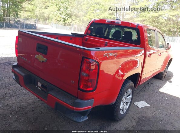 1GCGTCEN8K1106818 2019 CHEVROLET COLORADO Красный Задняя правая четверть