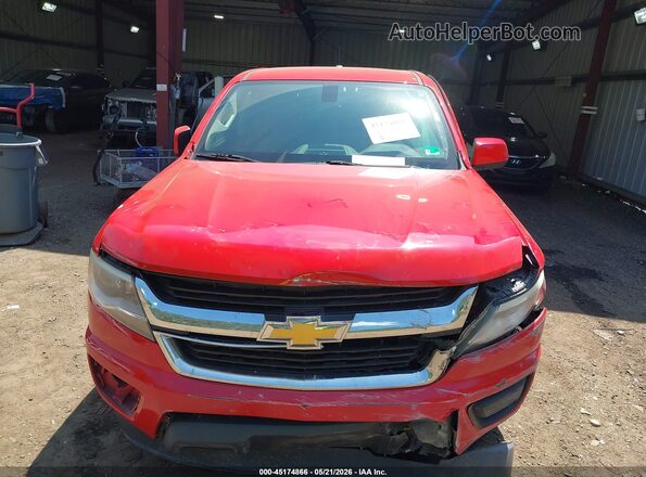 1GCGTCEN8K1106818 2019 CHEVROLET COLORADO Красный Вид щитка приборов
