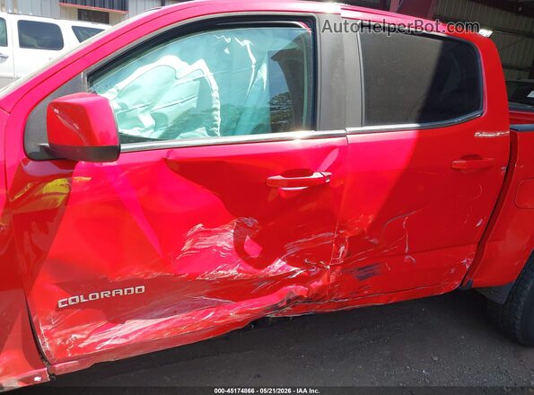 1GCGTCEN8K1106818 2019 CHEVROLET COLORADO Красный Вид спереди
