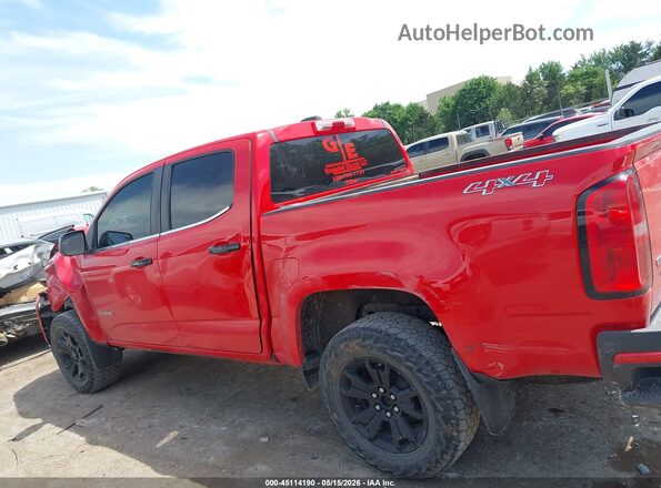 1GCGTCENXJ1287466 2018 CHEVROLET COLORADO Red Панорамний вид салону 360°