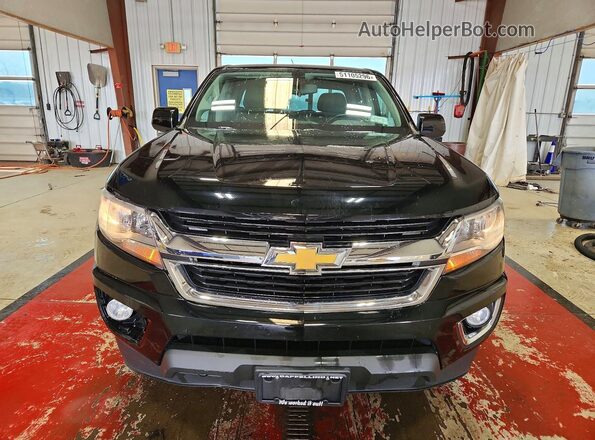 1GCGTCENXK1306504 2019 CHEVROLET COLORADO Black Widok z przodu
