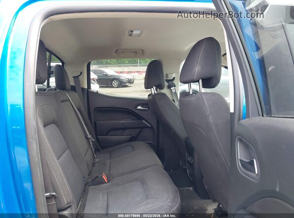 1GCGTCENXN1106453 2022 CHEVROLET COLORADO Blue Вид наклейки з VIN-кодом