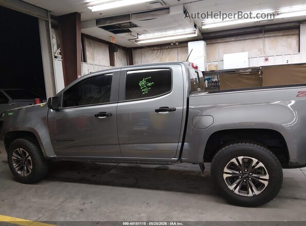 1GCGTDEN0M1164043 2021 CHEVROLET COLORADO Gray 