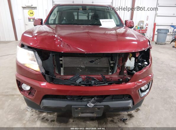 1GCGTDEN1J1190615 2018 CHEVROLET COLORADO Red Դիմացի տեսք