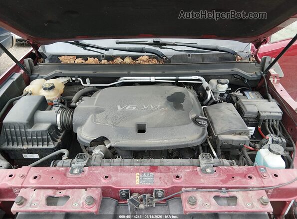 1GCGTDEN4H1211418 2017 CHEVROLET COLORADO Красный 