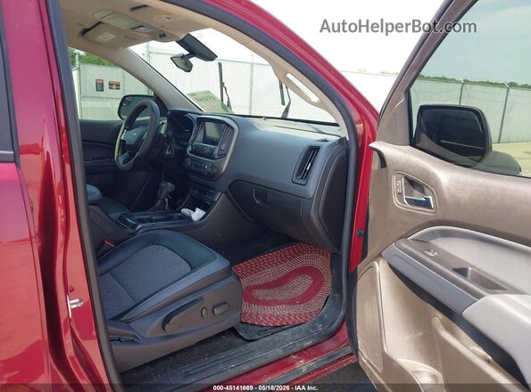 1GCGTDEN4J1144745 2018 CHEVROLET COLORADO Red Vista interior delantera