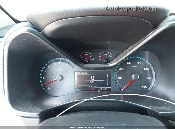 1GCGTDEN4J1144745 2018 CHEVROLET COLORADO Red Vista de los asientos traseros