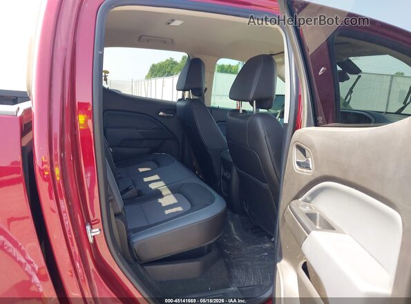 1GCGTDEN4J1144745 2018 CHEVROLET COLORADO Red Vista de la etiqueta del VIN