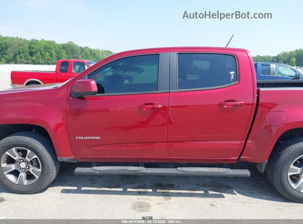 1GCGTDEN4J1144745 2018 CHEVROLET COLORADO Red Vista interior de 360 grados