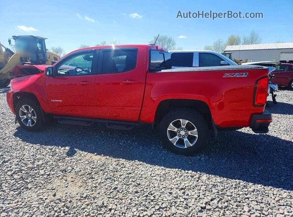 1GCGTDEN4K1205612 2019 CHEVROLET COLORADO Red Tył lewy