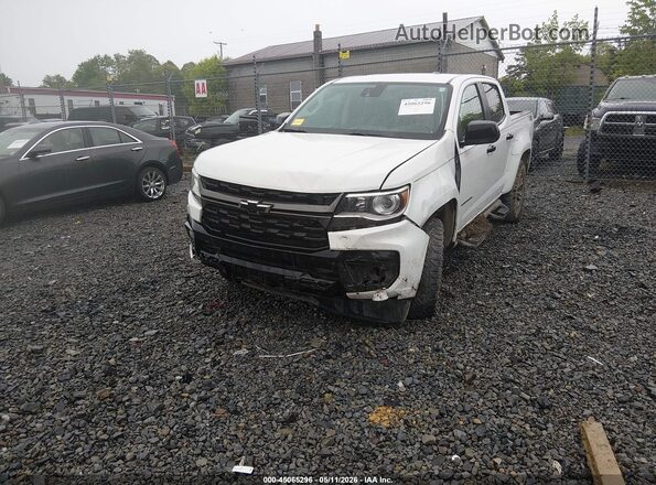 1GCGTDEN5M1162353 2021 CHEVROLET COLORADO White Դիմացի տեսք