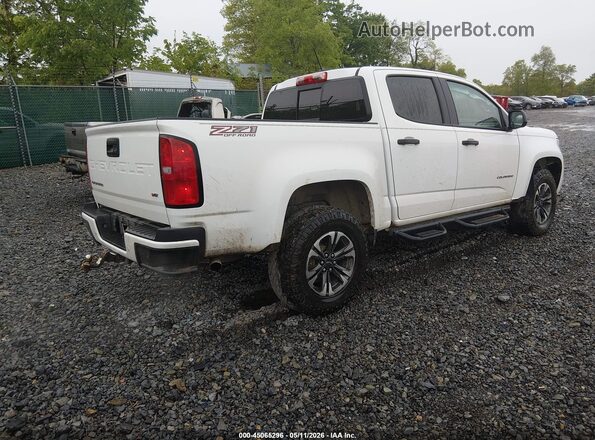 1GCGTDEN5M1162353 2021 CHEVROLET COLORADO White Հետևի աջ