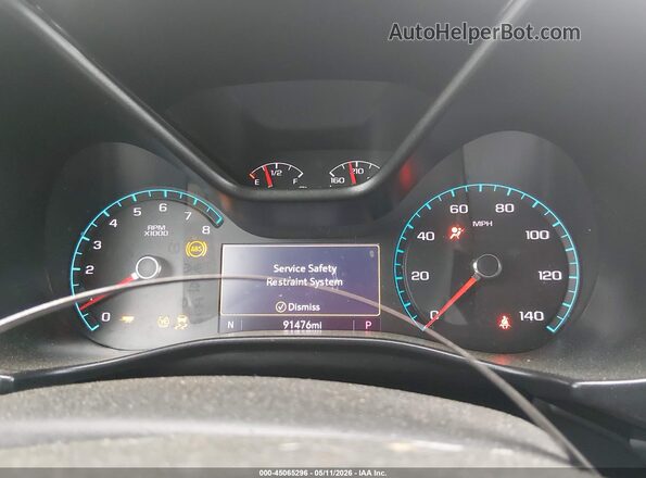 1GCGTDEN5M1162353 2021 CHEVROLET COLORADO White Հետևի նստատեղերի տեսք