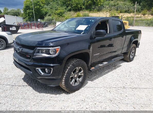 1GCGTDEN7H1318558 2017 CHEVROLET COLORADO Black Przód lewy