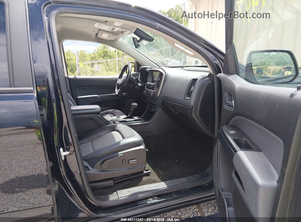 1GCGTDEN7H1318558 2017 CHEVROLET COLORADO Black Widok wnętrza z przodu