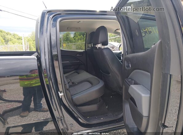 1GCGTDEN7H1318558 2017 CHEVROLET COLORADO Black Widok naklejki z numerem VIN