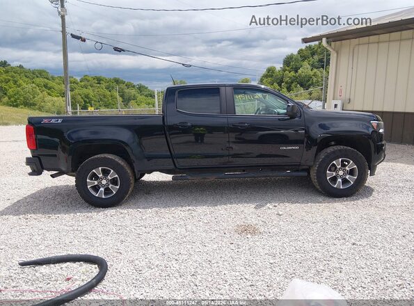 1GCGTDEN7H1318558 2017 CHEVROLET COLORADO Black Widok wnętrza 360 stopni