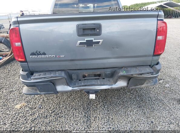 1GCGTDEN7K1193214 2019 CHEVROLET COLORADO Gray Front view