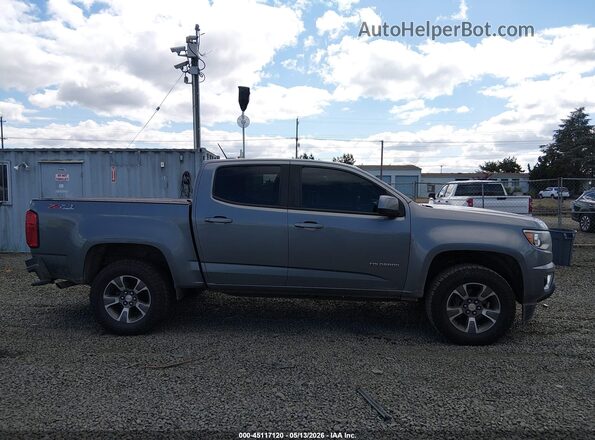 1GCGTDEN7K1193214 2019 CHEVROLET COLORADO Gray Rear interior view