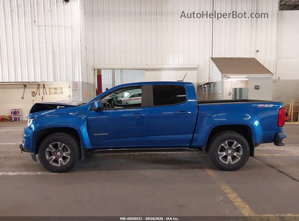 1GCGTDEN7L1187754 2020 CHEVROLET COLORADO Blue სალონის 360-გრადუსიანი ხედი