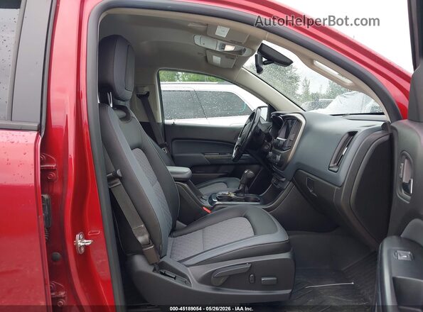 1GCGTDEN9L1126874 2020 CHEVROLET COLORADO Maroon Вид салону спереду
