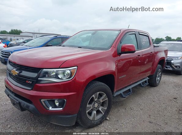 1GCGTDEN9L1126874 2020 CHEVROLET COLORADO Maroon Панорамний вид салону 360°