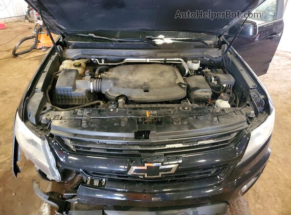1GCGTDENXH1238641 2017 CHEVROLET COLORADO Black Vista interior trasera