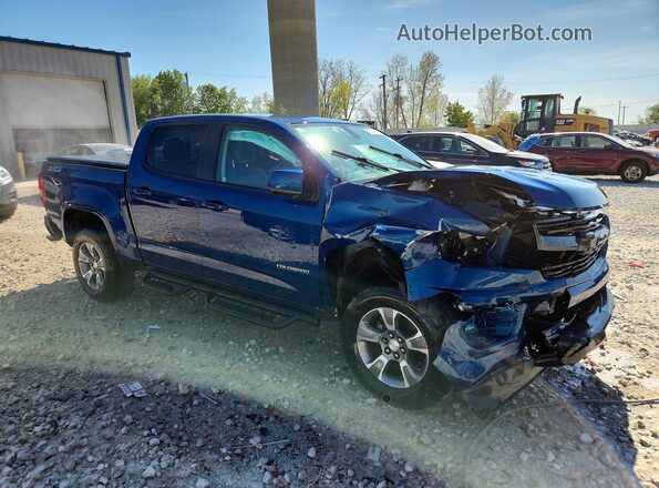1GCGTDENXK1112948 2019 CHEVROLET COLORADO Blue 