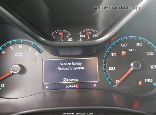 1GCGTDENXK1113596 2019 CHEVROLET COLORADO Белый Вид задних сидений