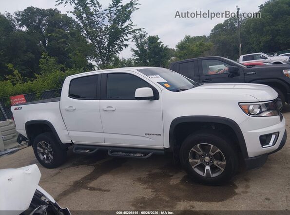 1GCGTDENXK1113596 2019 CHEVROLET COLORADO Белый Вид задней части салона