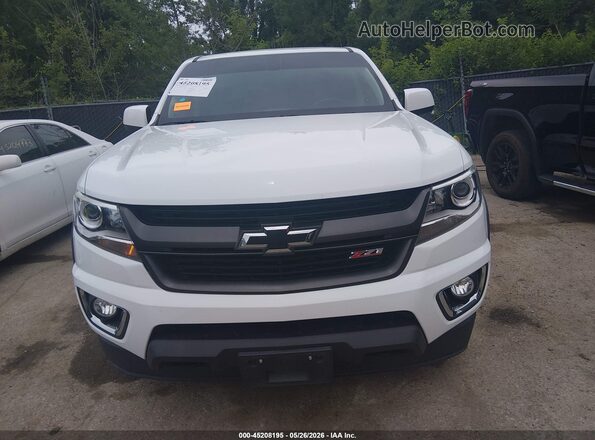 1GCGTDENXK1113596 2019 CHEVROLET COLORADO Белый Вид щитка приборов