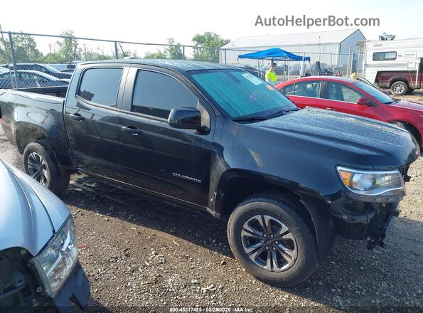 1GCGTDENXM1109552 2021 CHEVROLET COLORADO Black Панорамний вид салону 360°