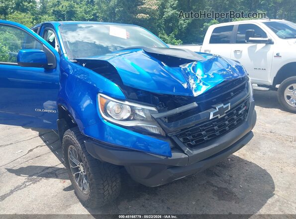 1GCGTEEN0K1118277 2019 CHEVROLET COLORADO Blue 