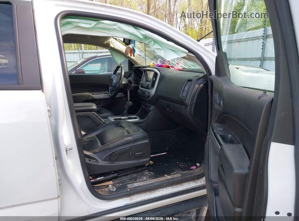 1GCGTEEN2J1269801 2018 CHEVROLET COLORADO White Widok wnętrza z przodu