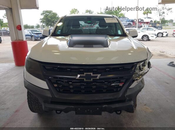 1GCGTEEN4H1310150 2017 CHEVROLET COLORADO Белый Вид задней части салона