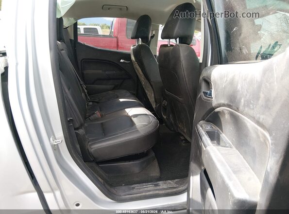 1GCGTEEN4J1277222 2018 CHEVROLET COLORADO Silver Widok naklejki z numerem VIN